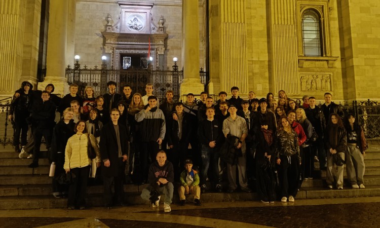 Klasy 3a i 3c w Budapeszcie 