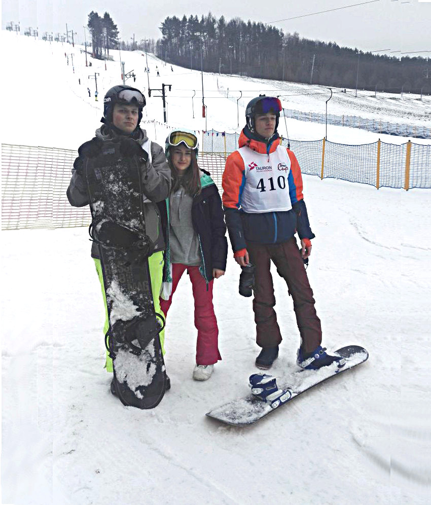 Licealiada- snowboardowe szaleństwo