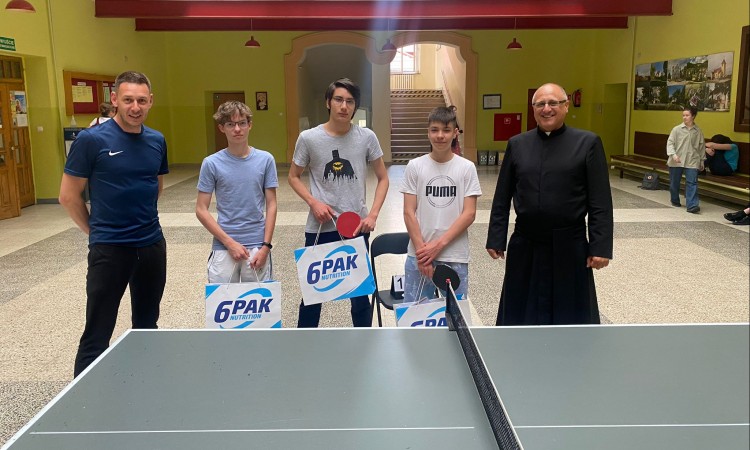 Finał szkolnych rozgrywek w tenisie stołowym