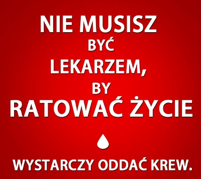 Pierwsza akcja krwiodawstwa w tym roku szkolnym