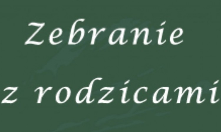 Zebranie z rodzicami