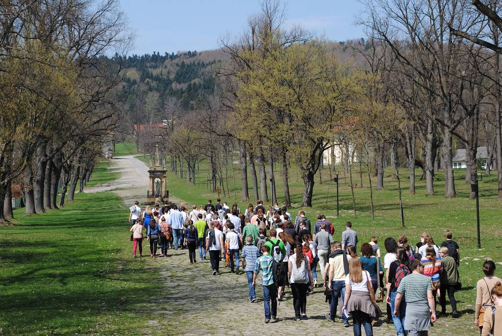 Pielgrzymka maturzystów do Kalwarii Zebrzydowskiej