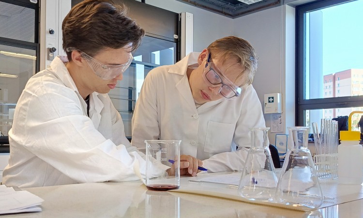 Klasa medyczna w laboratorium